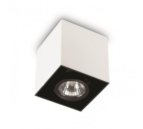 Потолочный светильник Ideal Lux Mood PL1 Small Square Bianco 140902 Потолочный светильник Ideal Lux Mood PL1 Small Square Bianco 140902