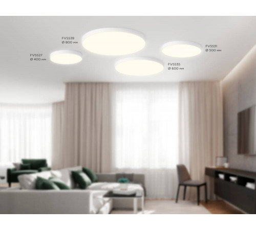 Потолочный светильник Ambrella Light Orbital Air Alum FV5527 Потолочный светильник Ambrella Light Orbital Air Alum FV5527
