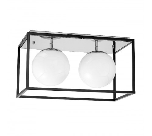 Потолочный светильник Lumina Deco Maldini LDC 8060-2 CHR+BK Потолочный светильник Lumina Deco Maldini LDC 8060-2 CHR+BK