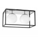 Потолочный светильник Lumina Deco Maldini LDC 8060-2 CHR+BK