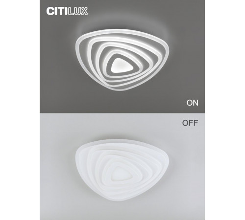 Потолочный светильник Citilux Триест Смарт CL737A34E Потолочный светильник Citilux Триест Смарт CL737A34E