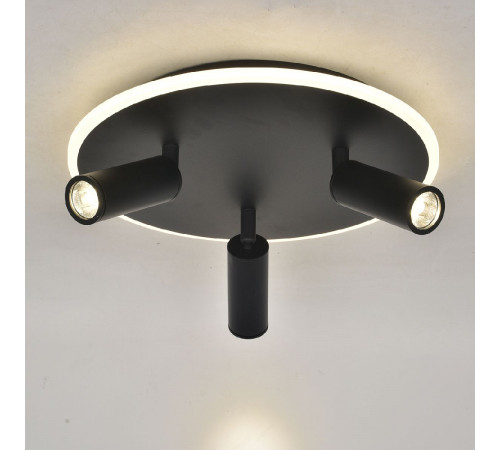 Потолочный светильник Escada 20046SMA/03LED BK Потолочный светильник Escada 20046SMA/03LED BK