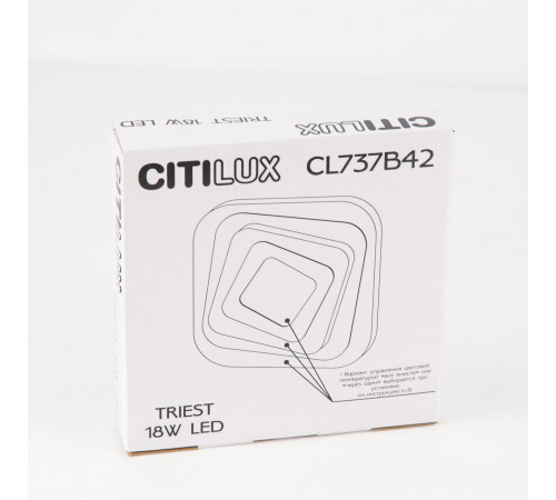 Потолочный светильник Citilux Триест CL737B42