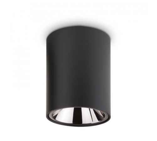 Потолочный светодиодный светильник Ideal Lux Nitro 15W Round Nero 205984 Потолочный светодиодный светильник Ideal Lux Nitro 15W Round Nero 205984
