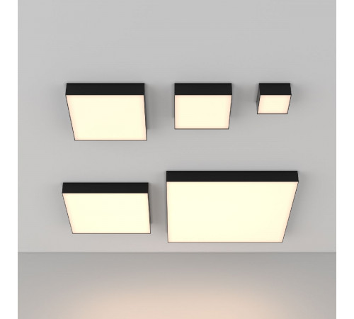 Потолочный светильник Maytoni Zon C032CL-90W3K-SQ-B Потолочный светильник Maytoni Zon C032CL-90W3K-SQ-B