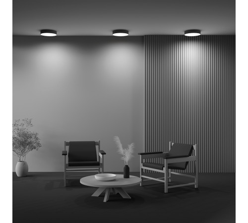 Потолочный светильник Maytoni Zon C032CL-36W3K-RD-B Потолочный светильник Maytoni Zon C032CL-36W3K-RD-B