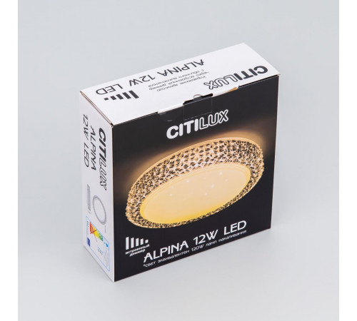 Потолочный светильник Citilux Альпина CL71812 Потолочный светильник Citilux Альпина CL71812