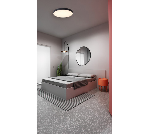 Потолочный светодиодный светильник Milosh tendence 0875CL-80BK Потолочный светодиодный светильник Milosh tendence 0875CL-80BK