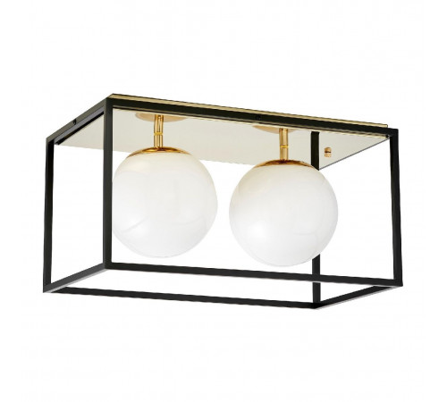 Потолочный светильник Lumina Deco Maldini LDC 8060-2 F.GD+BK