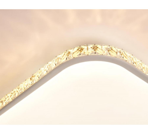Потолочный светодиодный светильник Ambrella Light Original Crystal FF75