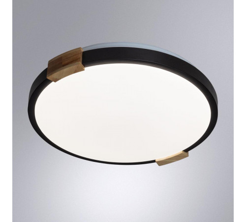 Потолочный светодиодный светильник Arte Lamp Jersey A2683PL-72BK Потолочный светодиодный светильник Arte Lamp Jersey A2683PL-72BK