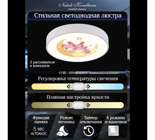 Потолочный светильник Natali Kovaltseva Kids INNOVATION STYLE 83122 Потолочный светильник Natali Kovaltseva Kids INNOVATION STYLE 83122