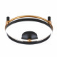 Потолочный светильник Crystal Lux FERNANDO PL48W LED BLACK/GOLD
