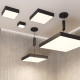 Потолочный светильник Maytoni Zon C032CL-90W4K-SQ-B
