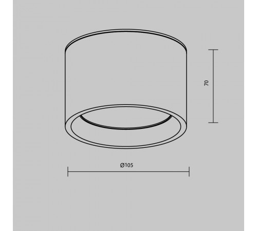 Потолочный светильник Maytoni Technical Ceiling&Wall Hydra C090CL-10W3K-W Потолочный светильник Maytoni Technical Ceiling&Wall Hydra C090CL-10W3K-W