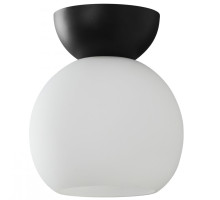 Потолочный светильник iLamp Mono C6079-1 BK+WH
