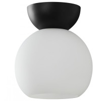 Потолочный светильник iLamp Mono C6079-1 BK+WH