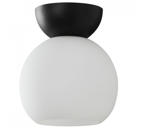 Потолочный светильник iLamp Mono C6079-1 BK+WH Потолочный светильник iLamp Mono C6079-1 BK+WH
