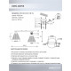 Потолочный светильник Seven Fires Fabius SF3391/2C-CR-CL
