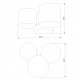 Потолочный светильник TK Lighting 6591 Mona Nature
