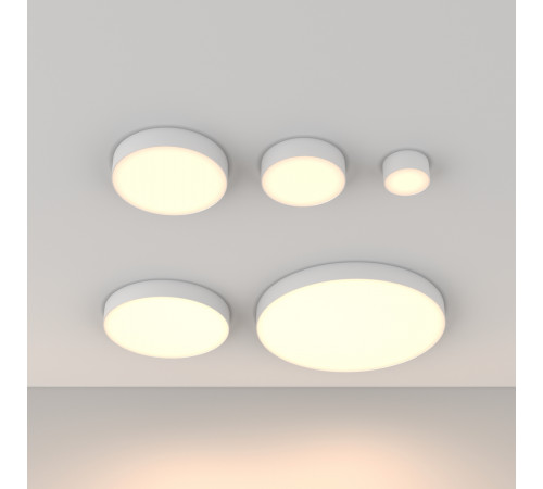 Потолочный светильник Maytoni Zon C032CL-12W3K-RD-W Потолочный светильник Maytoni Zon C032CL-12W3K-RD-W