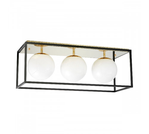 Потолочный светильник Lumina Deco Maldini LDC 8060-3 F.GD+BK