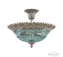 Потолочный светильник Bohemia Ivele Crystal 7091P/39/FL Ni Birusa/M-1G