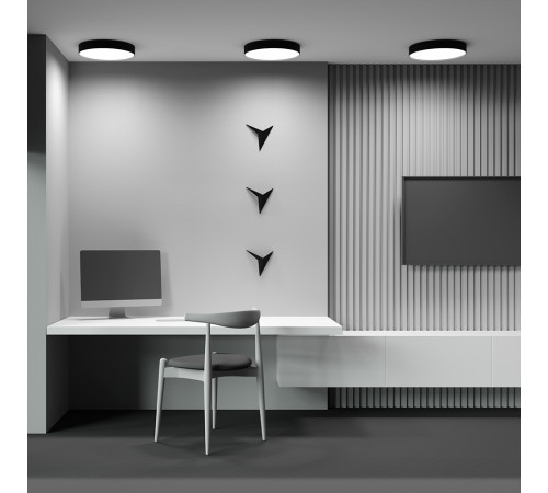 Потолочный светильник Maytoni Zon C032CL-45W2.7K-RD-B Потолочный светильник Maytoni Zon C032CL-45W2.7K-RD-B