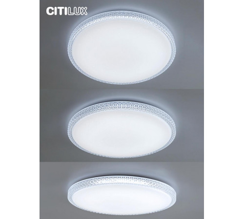 Потолочный светодиодный светильник Citilux Альпина Смарт CL718A100G Потолочный светодиодный светильник Citilux Альпина Смарт CL718A100G