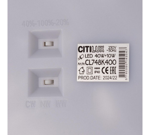 Потолочный светильник Citilux Norma CL748K400 Потолочный светильник Citilux Norma CL748K400