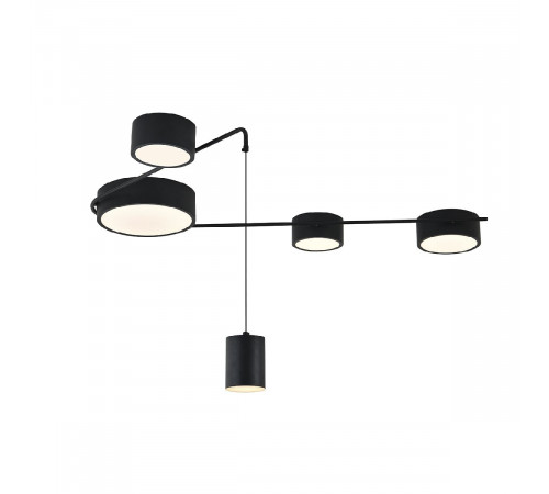 Потолочный светильник Indigo Modulo 14028/5С Black V000161L Потолочный светильник Indigo Modulo 14028/5С Black V000161L