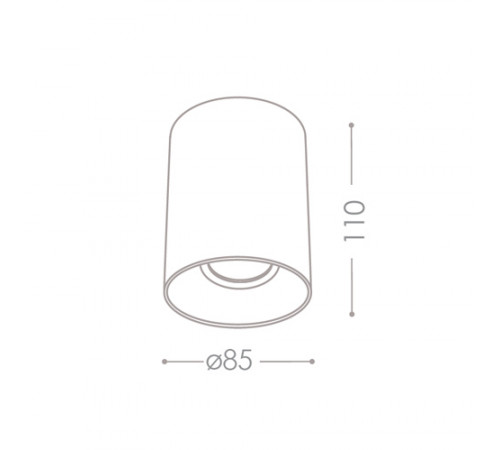 Потолочный светильник Kanlux Riti GU10 W/G 27570 Потолочный светильник Kanlux Riti GU10 W/G 27570