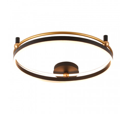Потолочный светильник Crystal Lux FERNANDO PL72W LED BLACK/GOLD Потолочный светильник Crystal Lux FERNANDO PL72W LED BLACK/GOLD