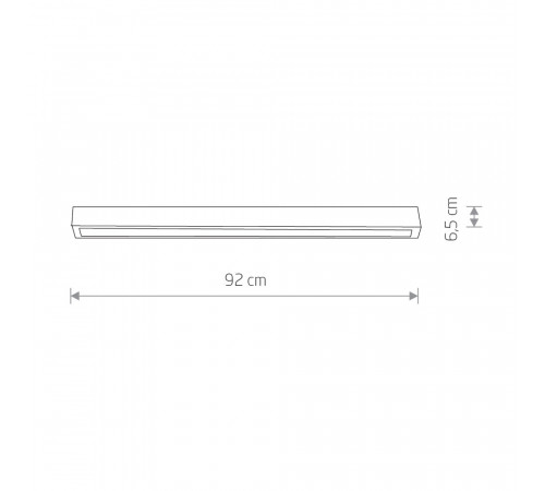 Потолочный светильник Nowodvorski Straight Ceiling Led M 7558 Потолочный светильник Nowodvorski Straight Ceiling Led M 7558