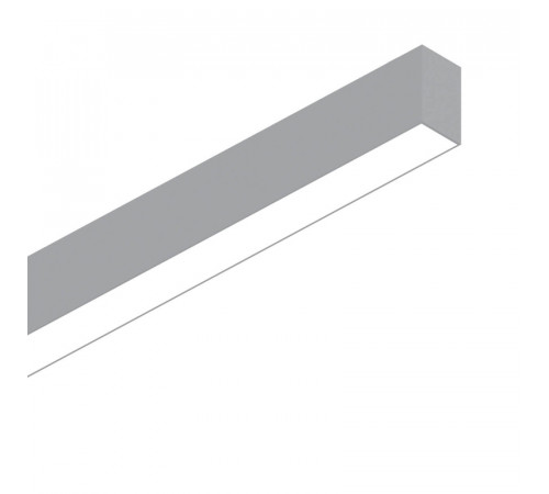 Подвесной светодиодный светильник Ideal Lux Fluo Wide 1200 3000K Aluminum 191447 Подвесной светодиодный светильник Ideal Lux Fluo Wide 1200 3000K Aluminum 191447