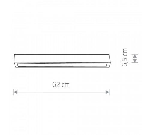 Потолочный светильник Nowodvorski Straight Ceiling Led S 7557 Потолочный светильник Nowodvorski Straight Ceiling Led S 7557