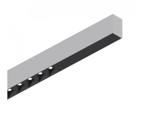 Подвесной светодиодный светильник Ideal Lux Fluo Accent 1800 3000K Aluminum 192512 Подвесной светодиодный светильник Ideal Lux Fluo Accent 1800 3000K Aluminum 192512