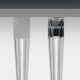 Подвесной светодиодный светильник Ideal Lux Fluo Bi-Emission 1200 3000K Aluminum 192659