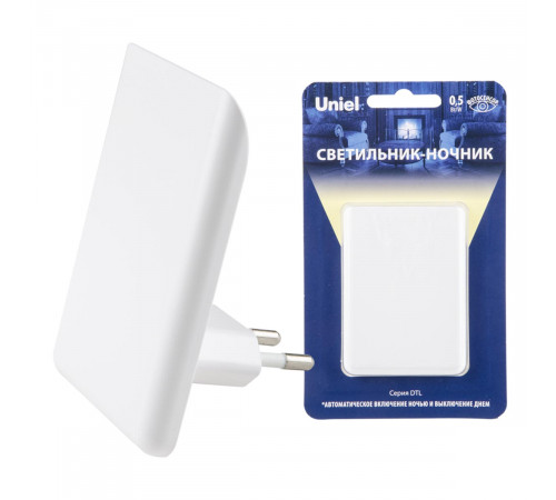 Светильник-ночник Uniel DTL-320 Прямоугольник/White/Sensor UL-00007221 Светильник-ночник Uniel DTL-320 Прямоугольник/White/Sensor UL-00007221
