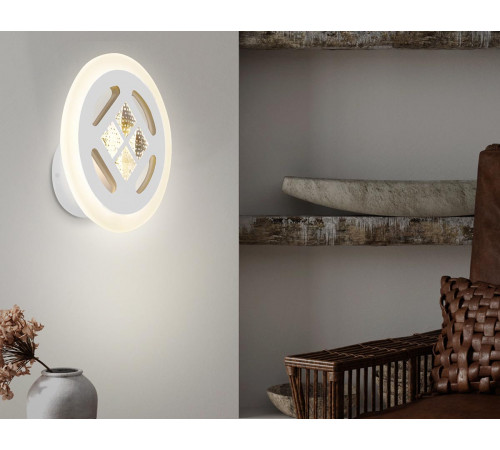 Настенный светодиодный светильник Ambrella Light Acrylica Ice FA2955 Настенный светодиодный светильник Ambrella Light Acrylica Ice FA2955