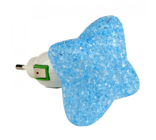 Настенный светодиодный светильник (10334) Uniel DTL-309-Звездочка/Blue/1LED/0,1W Настенный светодиодный светильник (10334) Uniel DTL-309-Звездочка/Blue/1LED/0,1W