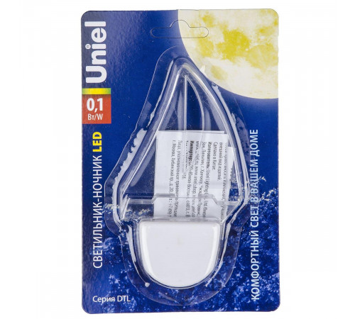 Светильник-ночник Uniel DTL-315 Кораблик/White UL-00007051 Светильник-ночник Uniel DTL-315 Кораблик/White UL-00007051