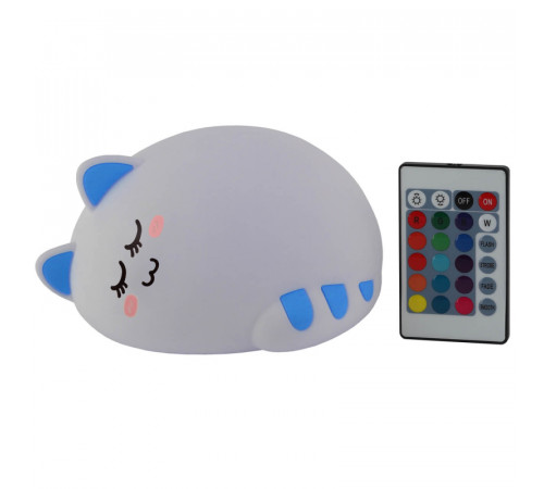 Настольная лампа ЭРА NLED-415-2W-BU Б0041095
