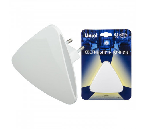 Светильник-ночник Uniel DTL-320 Треугольник/White/Sensor UL-00007223 Светильник-ночник Uniel DTL-320 Треугольник/White/Sensor UL-00007223