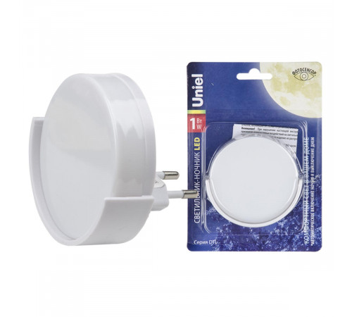 Светильник-ночник Uniel DTL-316 Круг/White/Sensor UL-00007053