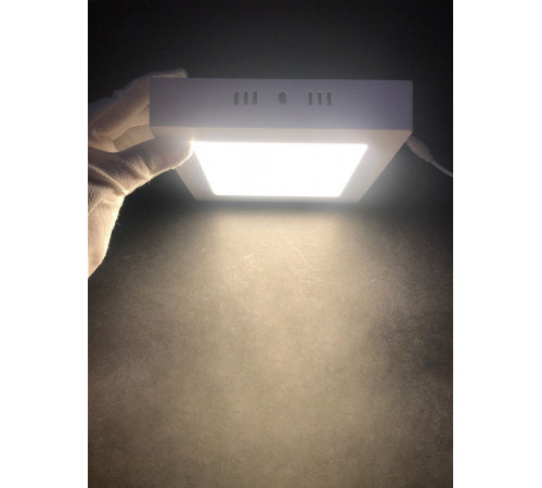 Настенно-потолочный светильник Elvan NLS-702SQ-12W-WW-Wh