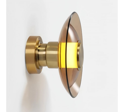 Настенно-потолочный светильник Delight Collection 8665W/S gold/amber
