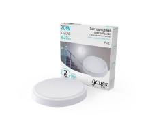 Настенно-потолочный светодиодный светильник Gauss Hall 193411220-S