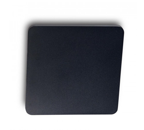 Настенно-потолочный светодиодный светильник Ideal Lux Cover AP1 Square Small Nero 195766 Настенно-потолочный светодиодный светильник Ideal Lux Cover AP1 Square Small Nero 195766