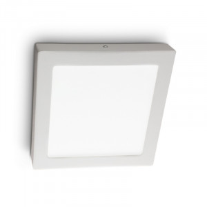 Настенно-потолочный светодиодный светильник Ideal Lux Universal 24W Square Bianco 138657